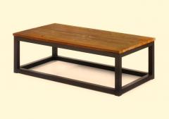 Foto M509 Mesa de forja Córdoba modelo cubo geométrico