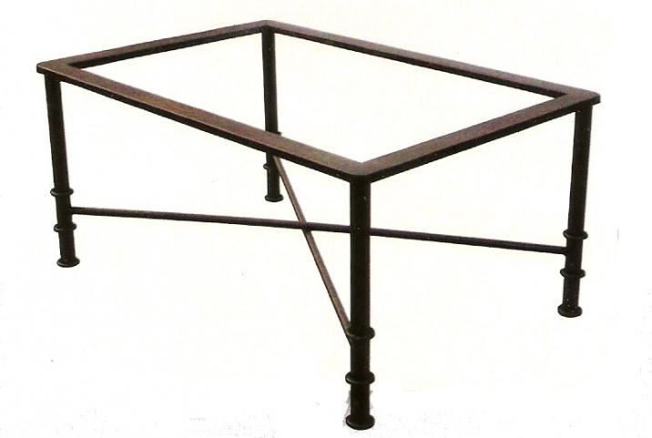 Foto Mesa de forja Córdoba de pata redonda