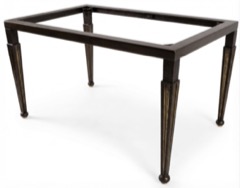 M510 Mesa de forja de patas piramidales