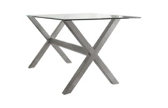 M505 Mesa de forja artesanal con patas en aspas