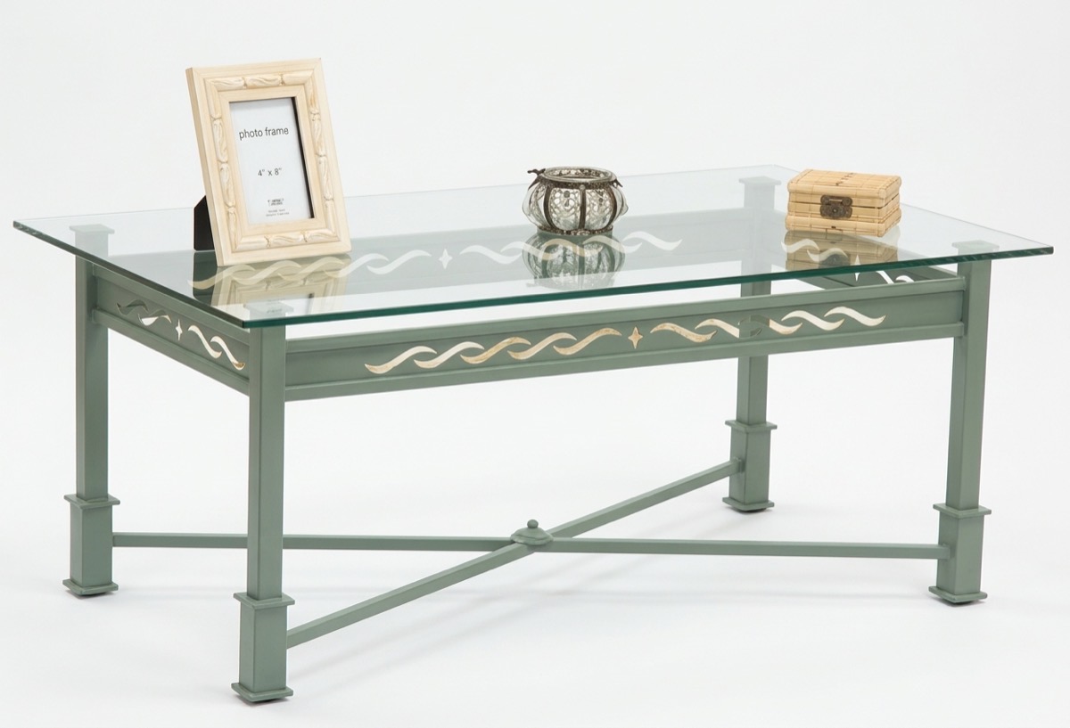 T-165_110x60 Mesa de forja con cruceta
