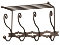 PE-801 4G R Percha de pared de forja