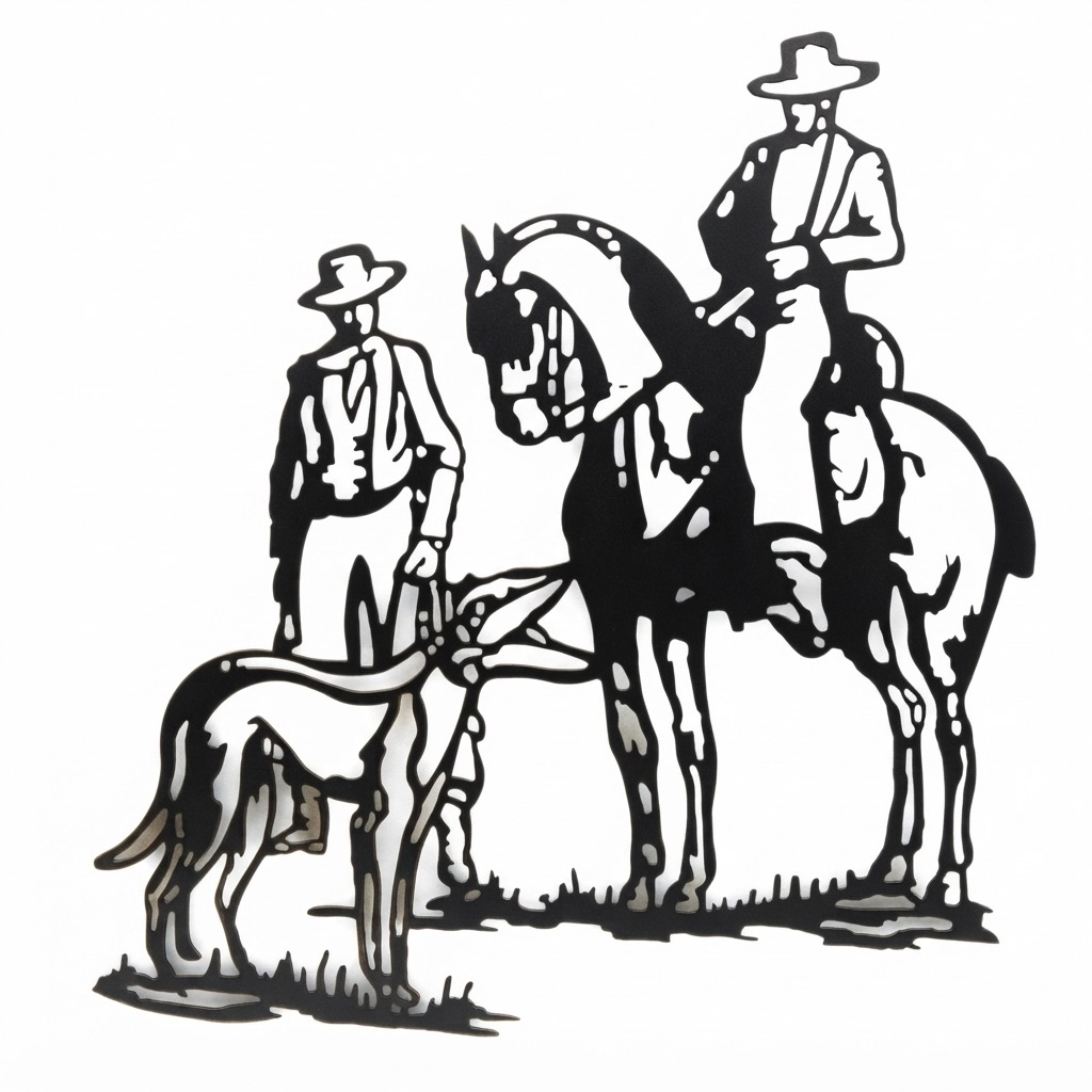 Figura de pared cacería